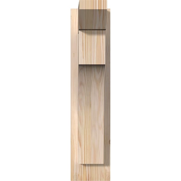 Westlake Slat Smooth Outlooker, Douglas Fir, 5 1/2W X 12D X 24H